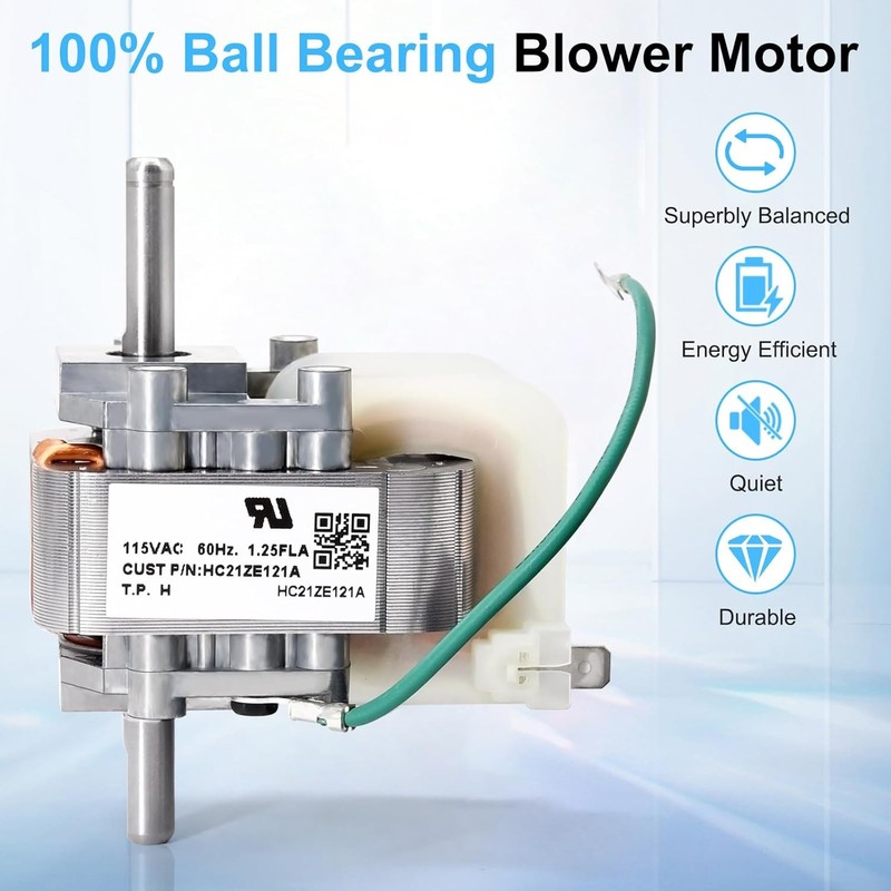 For Carrier Furnaces & Bryant and Payne Furnaces HC21ZE121A Draft Inducer Motor gallery