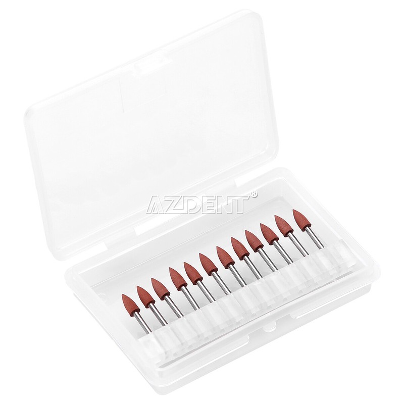 USA Dental Brownie Polishers Friction Grip FG Burs Mini Points 1.6mm 12pcs /Box gallery