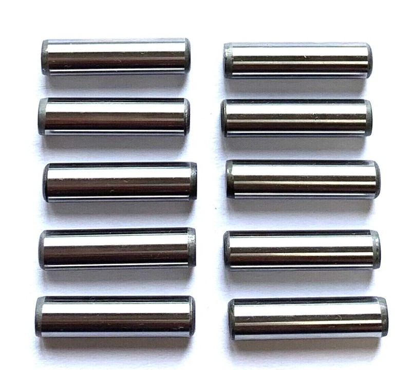 1/4 X 1 DOWEL PINS HEAT TREATED ALLOY STEEL - BRIGHT FINISH - 10 PIECES gallery