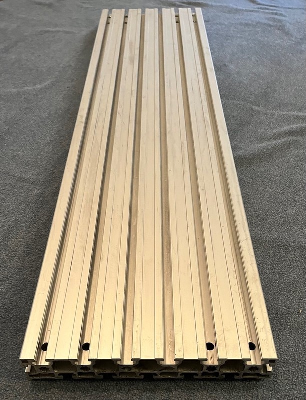 45 x 270 mm Bosch-RexRoth Aluminum Extrusion 42" Lengths Profile 3842 992 927 gallery
