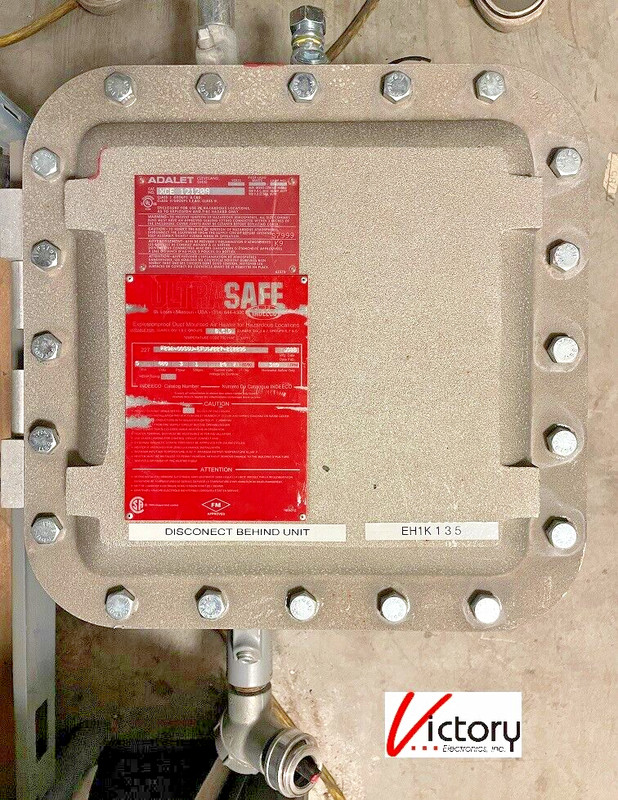 Adalet XCE121208 Explosion Proof Enclosure | 12″ x 12″ x 8″ Interior Dimensions