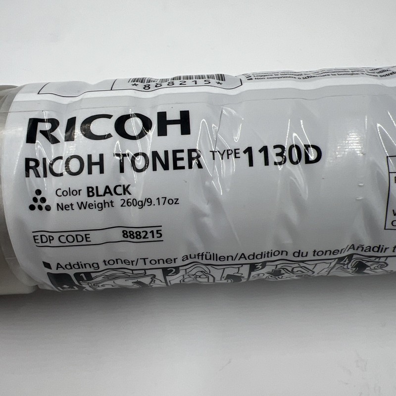 RICOH Toner Cartridge 1130d 9,000 Page Yield Black 888215 ONE gallery