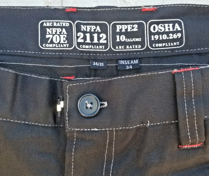 Axis Kontra Cargo Work Pants NFPA 70E & 2112 Arc rated Size 34/35 Inseam 34 gallery