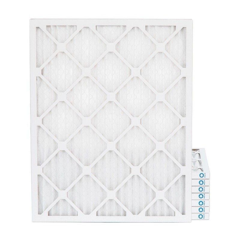 Pamlico 24x24x1 MERV 11 Pleated AC Furnace Air Filters.  Case of 12