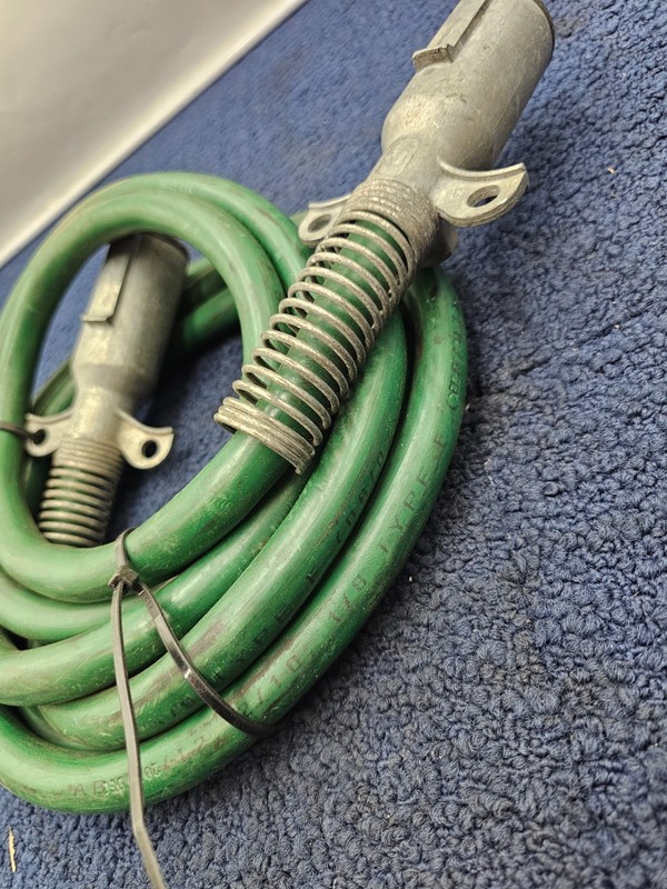 1/8 TYPE E ABS Cable 10FT Straight, Green, Zinc gallery