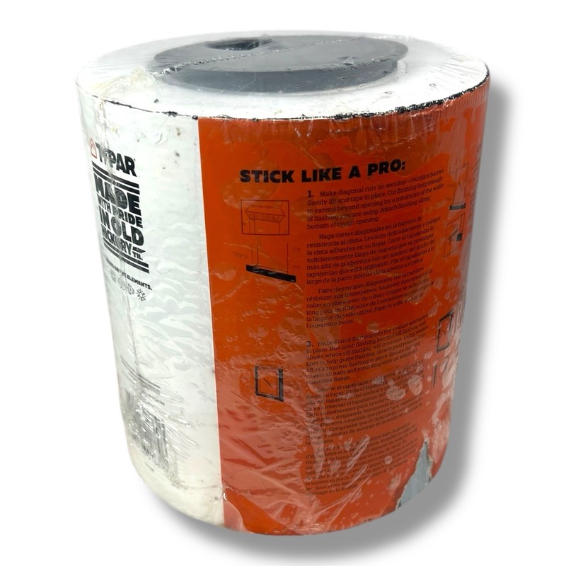 Typar Flashing BUTYL 6in x 75ft roll / Peel & Stick / NEW 1 Roll Easy To Handle gallery