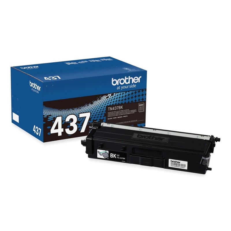 Brother TN437BK 9,000 Page-Yield Ultra High-Yield Toner – Black New