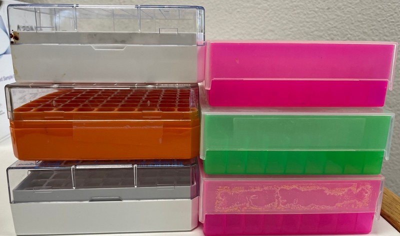 Cryostorage boxes 81-place for 1.2 to 2ml tubes (case of 10 boxes)