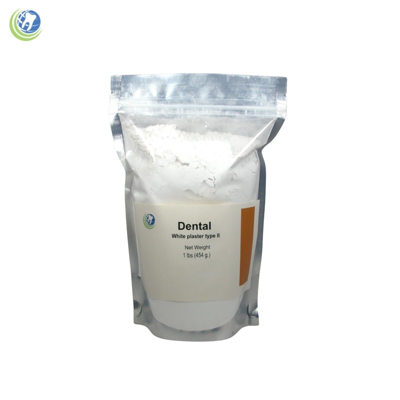 DENTAL LAB PLASTER CREAMY WHITE TYPE II REGULAR SET 1 Lb. (454 G)