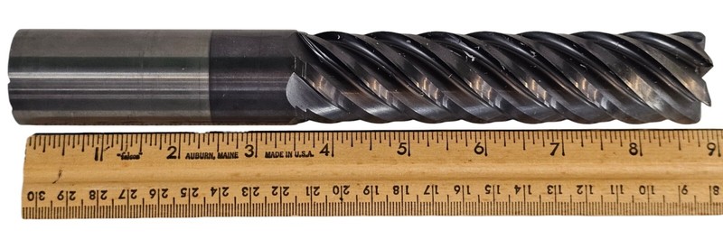 Widia Hanita 622V32289, 1-1/4" x 6" x 9-1/2" Wavcut II Variator End Mill CT-2303 gallery