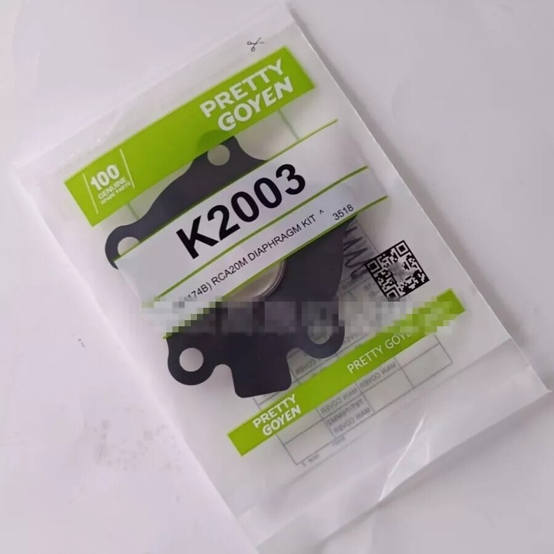 New For PRETTY GOYEN K2003 (M1174) CA20MM 3/4 Inch Diaphragm Repair Kit gallery