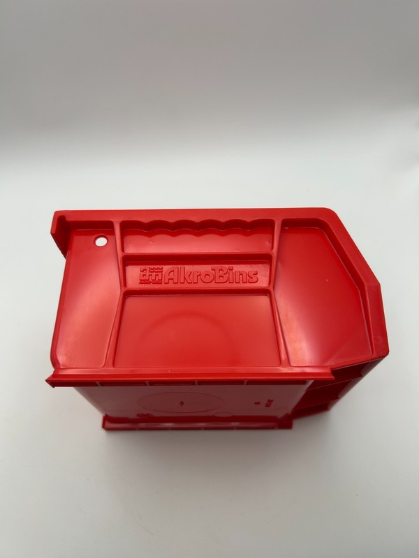 30210 Akrobins Plastic Storage Bins, Space-Saving Stackable Bins for Garage, Pan gallery