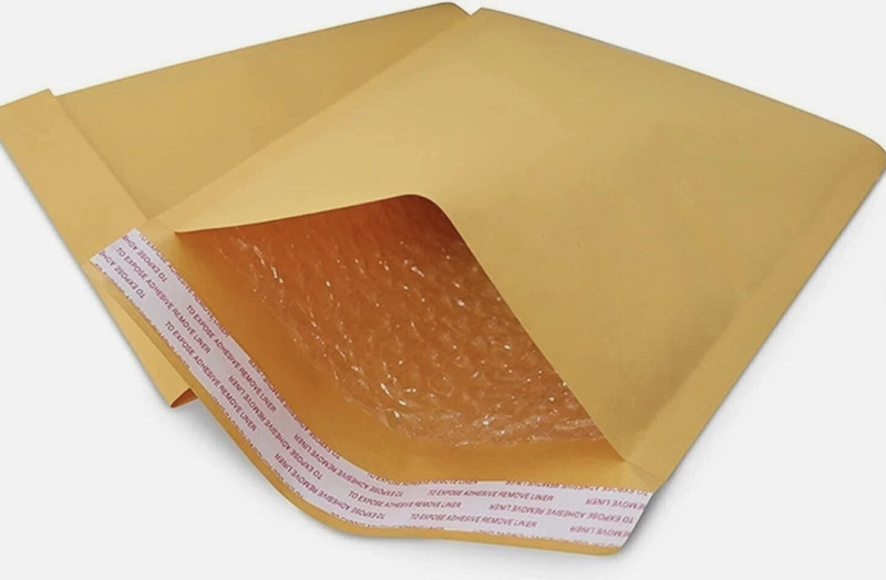 250 #0 6x10 Kraft Paper Padded Bubble Envelopes Mailers Shipping Case 6''x10''.. gallery