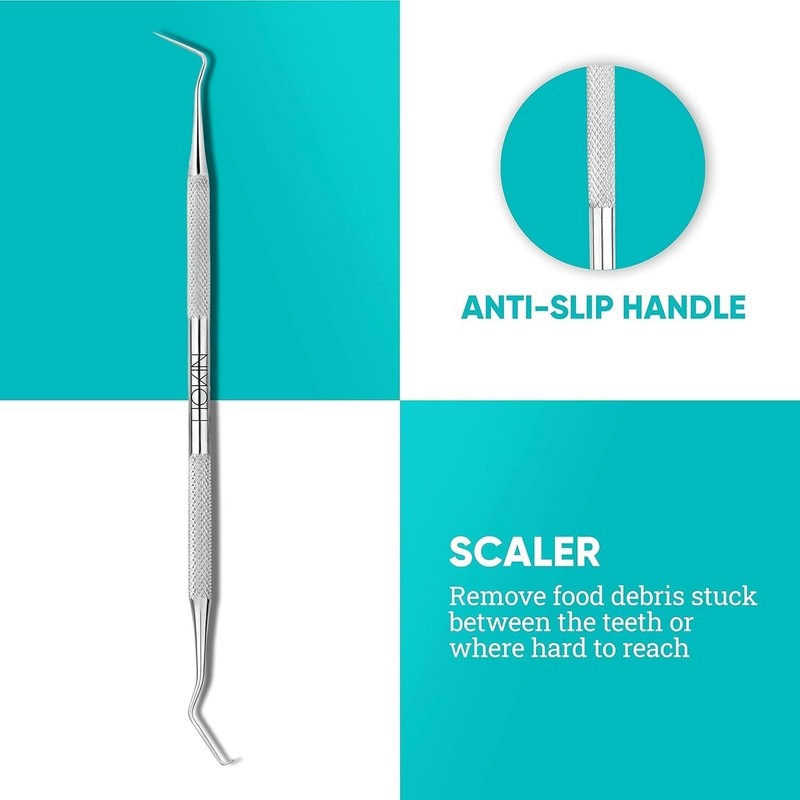 Kit de cuidado dental de 4 piezas para eliminar la placa y limpiar los dientes gallery