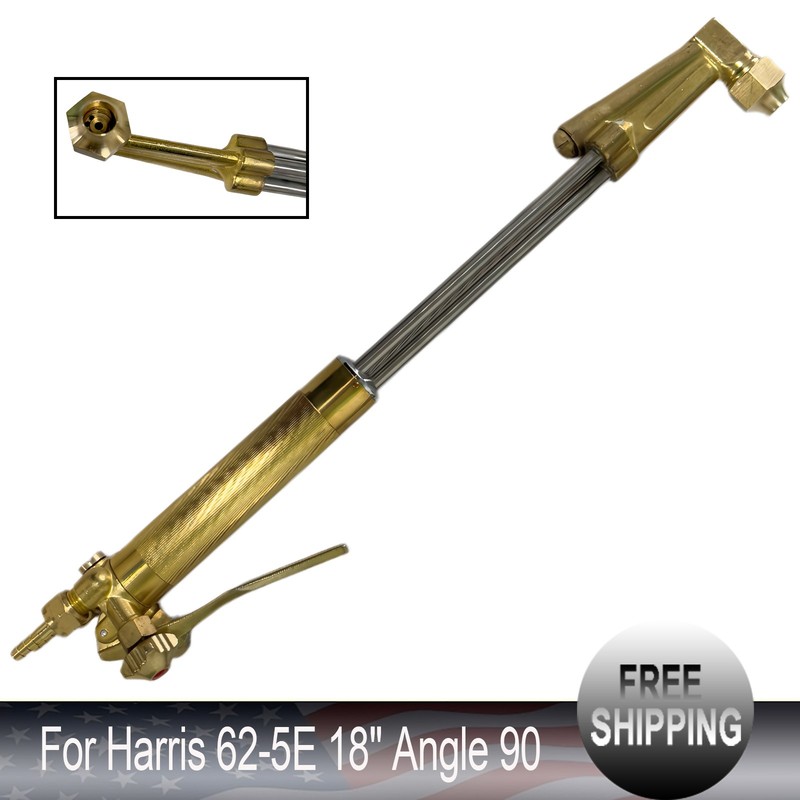New Heavy Duty Straight Cutting Torch For Harris 62-5E 18″ Angle 90 1003430