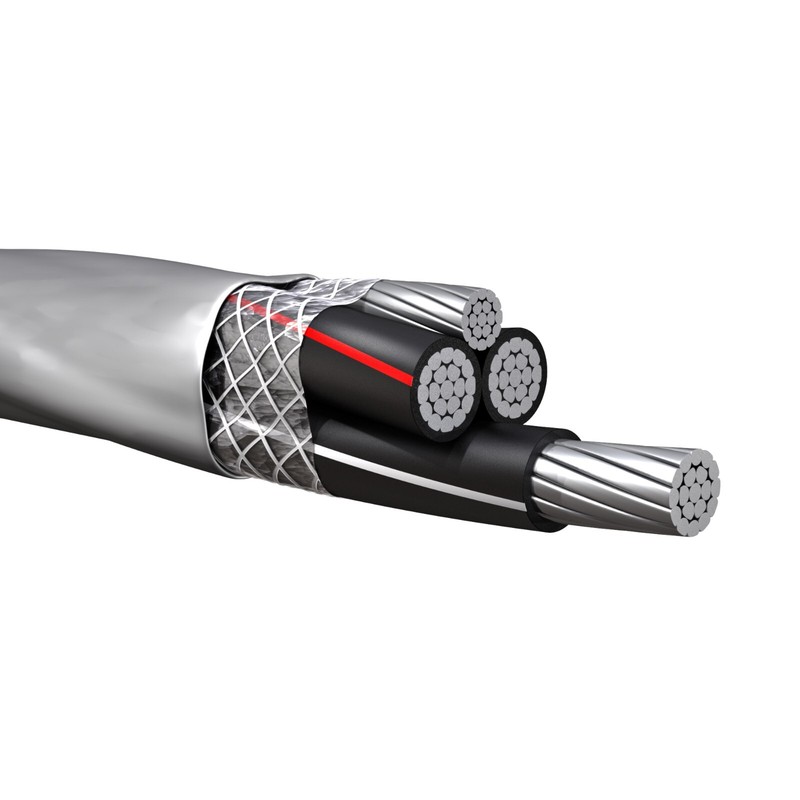 8-8-8-8 Aluminum SER Service Entrance Cable 600V Lengths 100 Feet to 5000 Feet