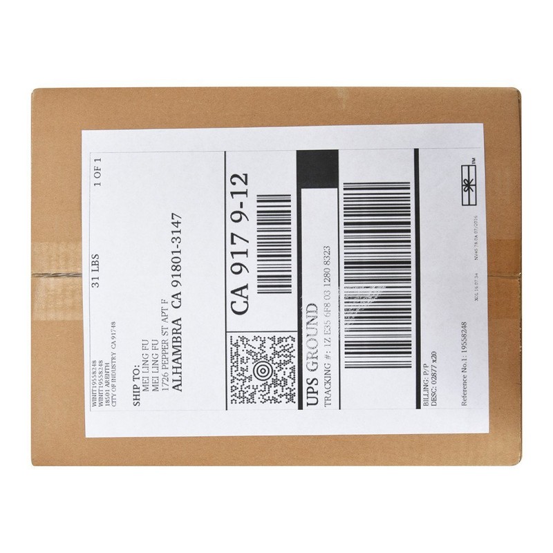 400 Half Sheet Address Shipping Mailing Label 8.5 x 5.5 Self Adhesive gallery