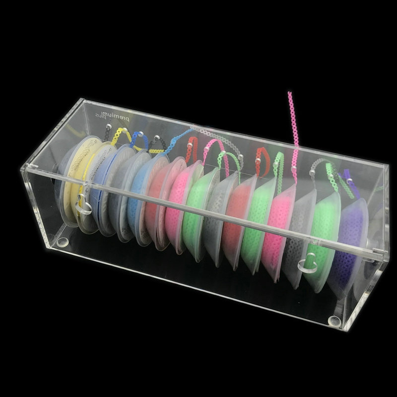 Dental Orthodontic Power Chain Ligature Tie Organizer Storage Box Arch Wire Box gallery