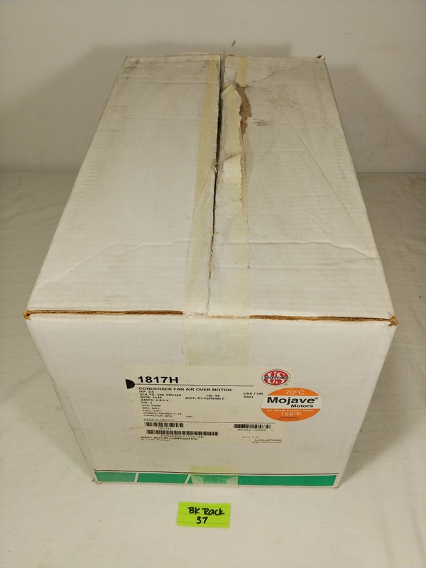 US Motors 1817H Mojave 600W Condenser Motor 60HZ 1140 RPM 3/4 HP 208V-230V/460V