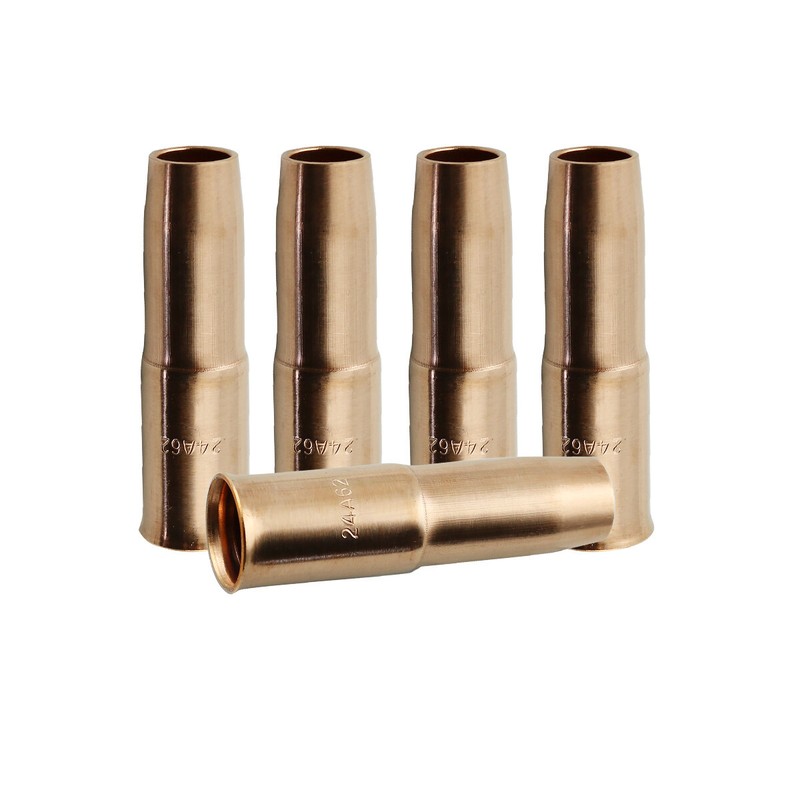 WeldingCity® 5-pk MIG Welding Gun Nozzle 24A-62 (5/8″) for Tweco Lincoln 300-400
