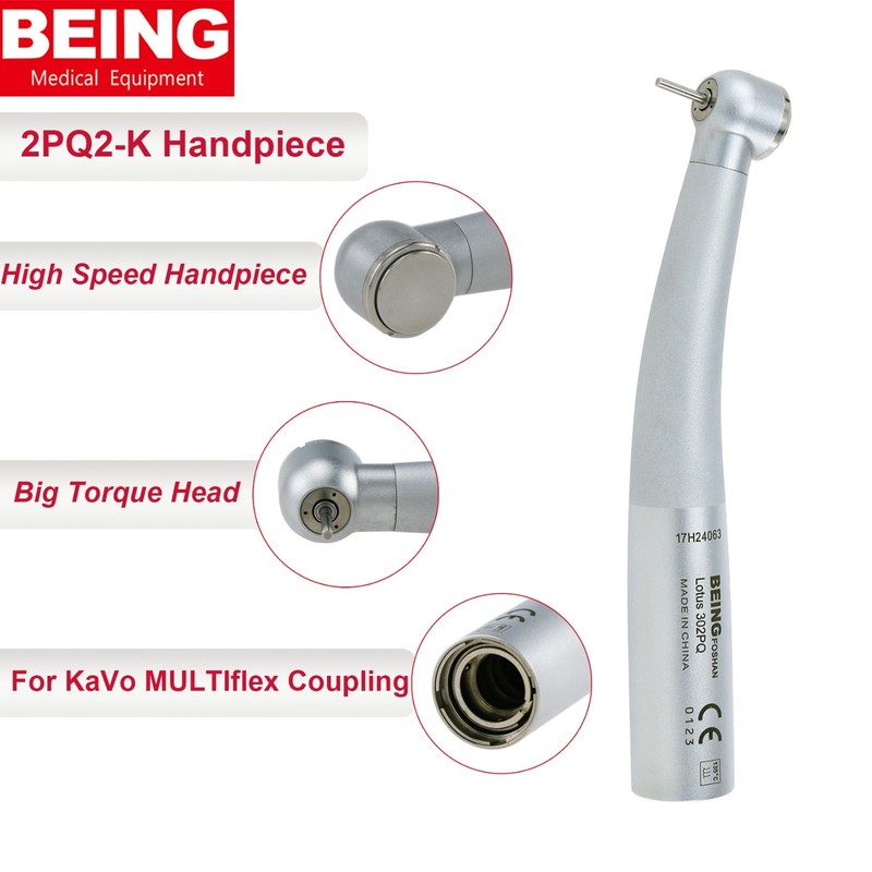 US BEING Dental Fiber Optic High Speed Handpiece 4/6 Hole Coupler for NSK KAVO gallery