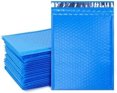 250 #0 6×10 Blue Poly Bubble Padded Envelopes Mailers Shipping Case 6″x10″