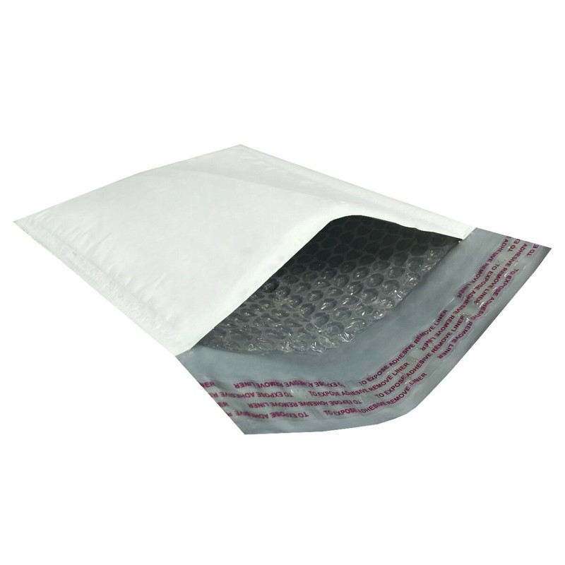 UOFFICE 50 Poly Bubble Mailer Bags 6.5×10″ – #0 Pouches Envelopes