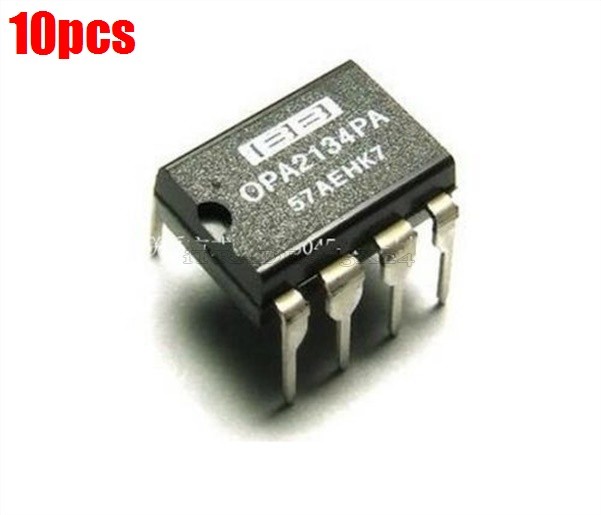 10Pcs OPA2134PA Bb Operational Amplifier DIP-8 OPA2134 2134Pa Ic New no
