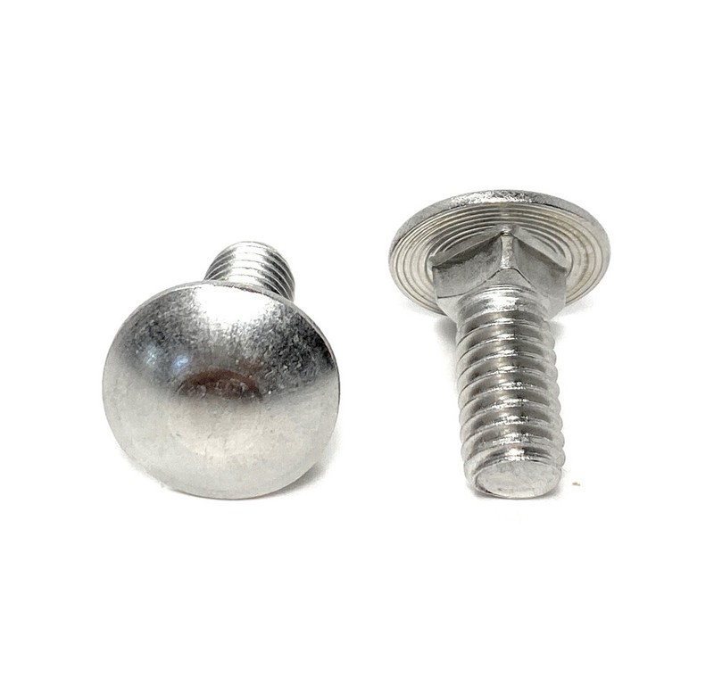 (20) 5/16-18 x 3/4 Carriage Bolts 18-8 Stainless Steel - Fast Free Shipping gallery