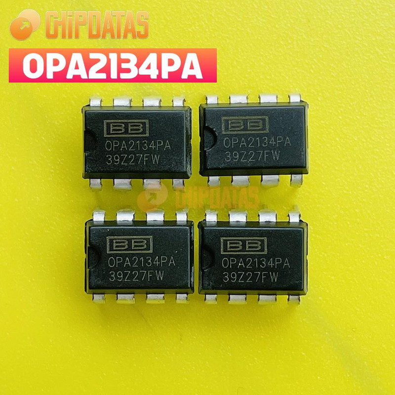 10PCS New OPA2134PA DIP-8 Dual HiFi Audio OpAmp