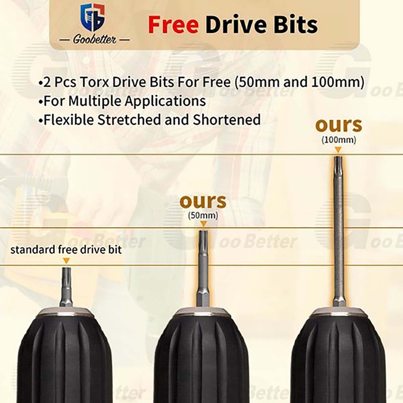 500Pcs #9 x 2-1/2" Deck Screws Self Tapping Wood Decking Fencing Screws T25 Torx gallery