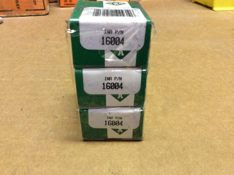 3-INA bearings, #16004, Free shipping lower 48, 30 day warranty!
