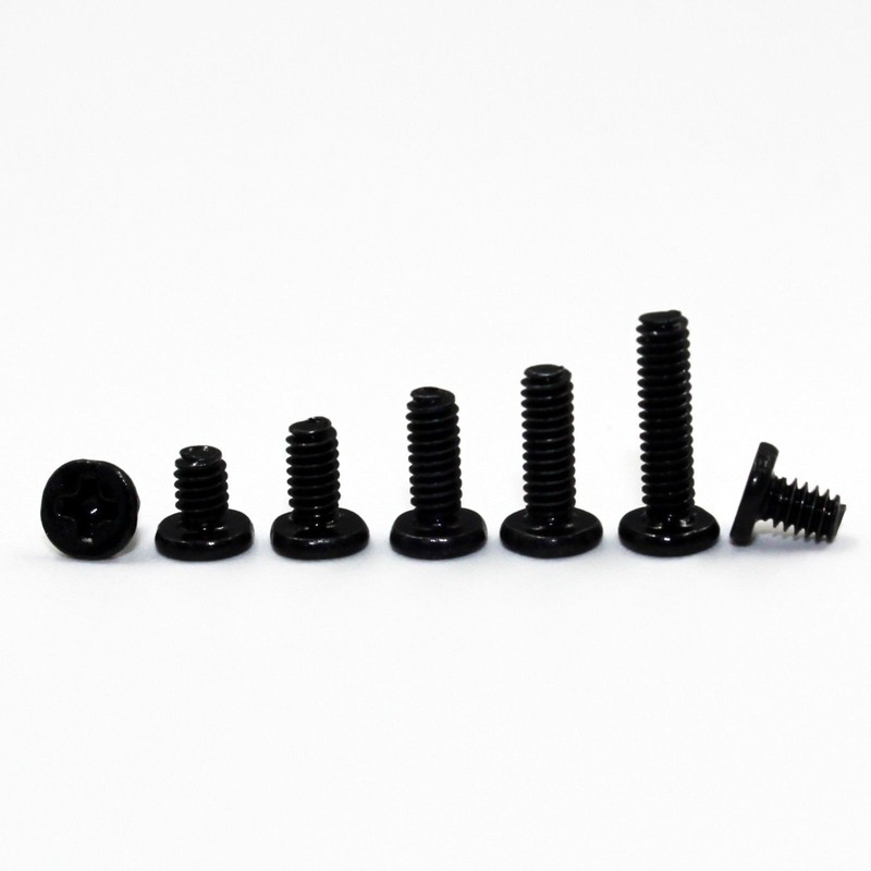 25/50 M1.2-M4 Laptop Camera Phone Small Mini Phillips Wafer Flat Head Screw Bolt gallery