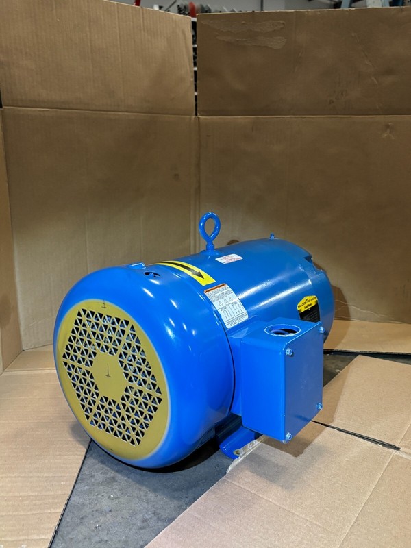 BALDOR ABB ELECTRIC MOTOR CEM3710T USED 7.5HP 213TC FRAME,208-230/460VAC, TEFC gallery