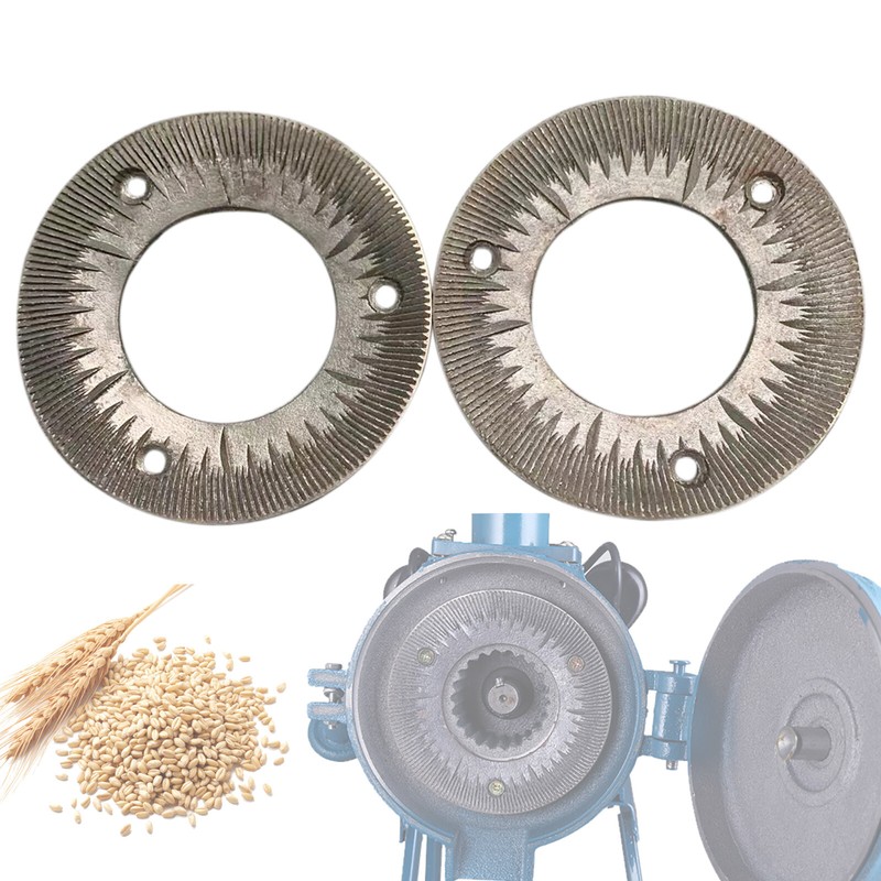 3000W 110V Electric Grain Mill Heavy Duty Commercial 15cm 2 Grinding Discs New