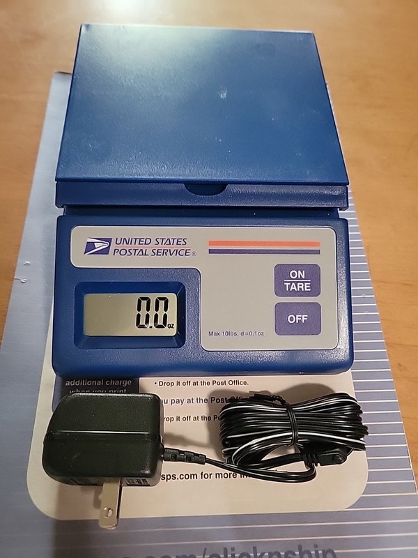 Official United States Postal Service USPS 10-lb Electronic Scales Battery Plug gallery