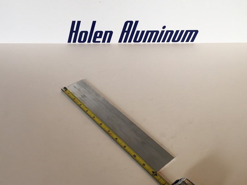 1/8″ X 2″ X 12″ Long Aluminum Flat Bar Stock 6061-T6