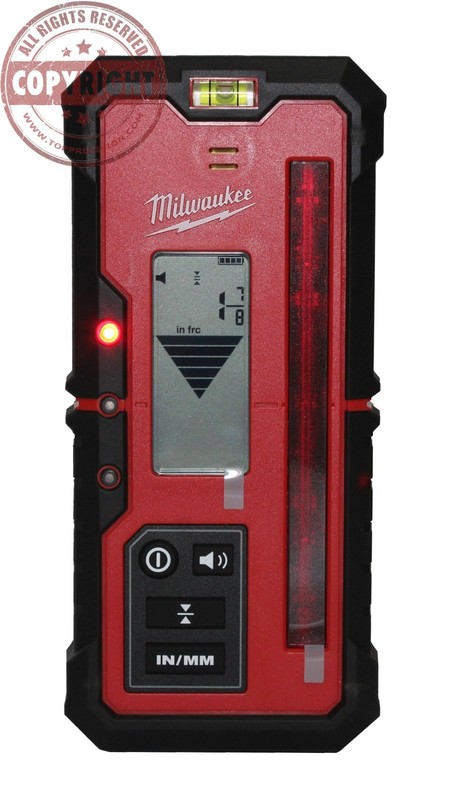MILWAUKEE 3711 ROTARY LASER LEVEL DIGITAL RECEIVER, DETECTOR, SENSOR gallery