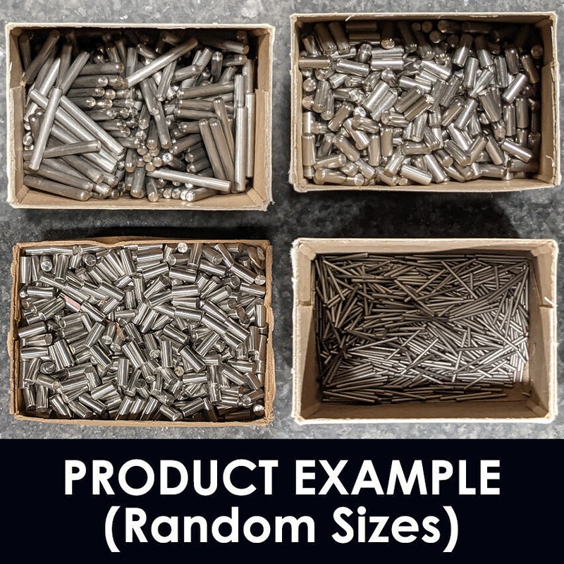 20 Pack - 3/16" x 3/8" through 1-1/2" Royal 18-8 Stainless Steel Dowel Pins USA gallery