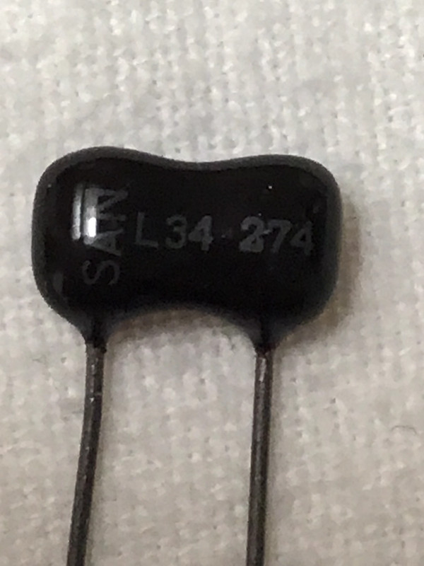 80 pcs New Sangamo L34, 274 PF 2% 500V Dipped Mica Capacitos