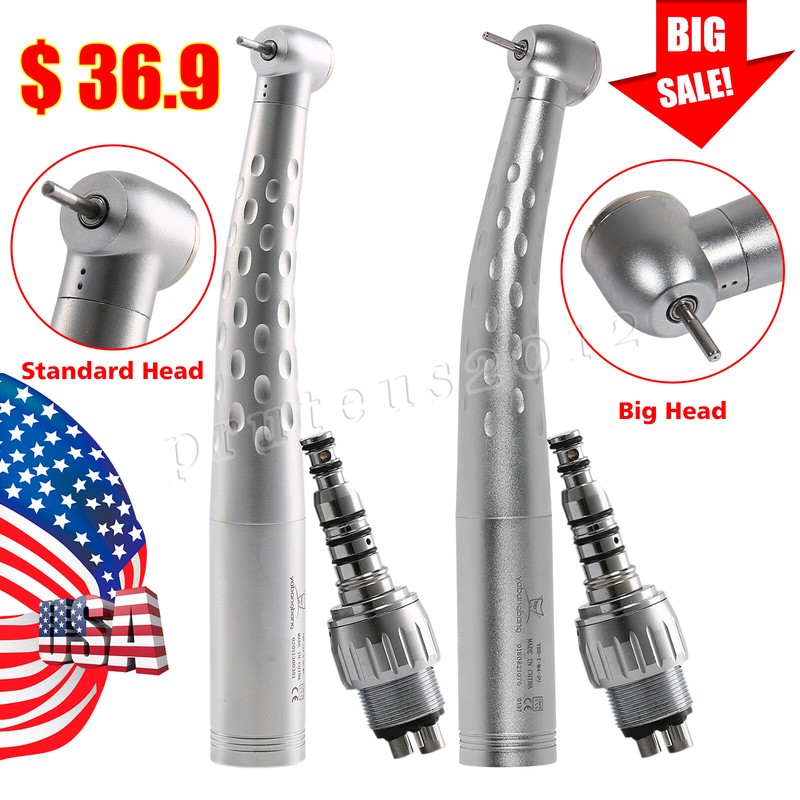KAVO Style Dental High Speed Handpiece Turbine +4 Hole Quick Coupler 360° Swivel