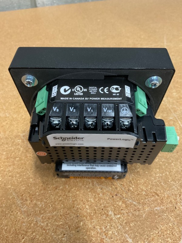 SQUARE D PowerLogic ION 6200 S620BA0A00 Module w/ 3 Current Transformers gallery