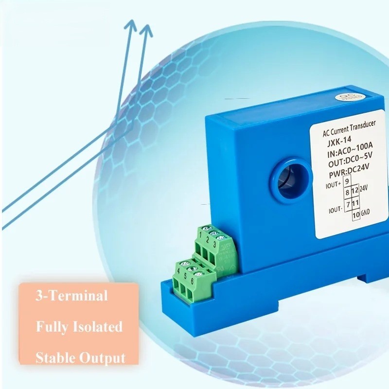 Current Transmitter Module 0-150A DC 4-20mA 0-5V 1-5V RS485 Output Measurement