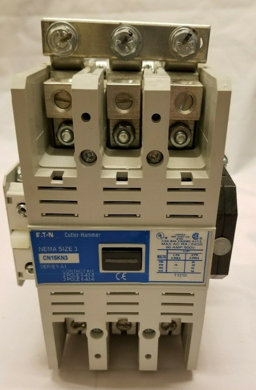 Cutler Hammer CN15KN3 Non-Reversing Contactor
