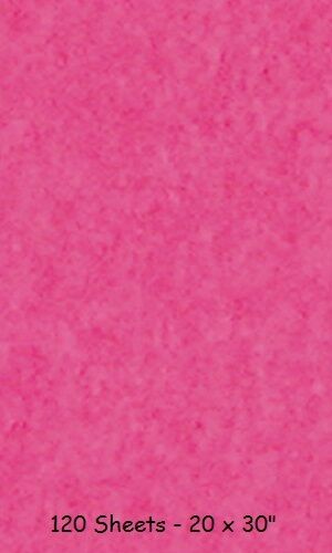 Tissue Paper Cerise Reddish Pink 20" x 30" 120 Sheets Gift Wrapping Ships Flat gallery
