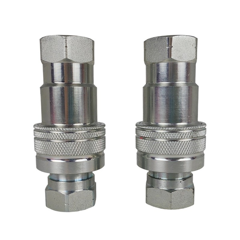 2Sets For Pioneer Ball Style 1/2" NPT Hydraulic Coupler Quick Connect Coupling gallery