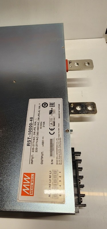MEAN WELL RST-10000-48 Power Supply (48V 210A output) gallery