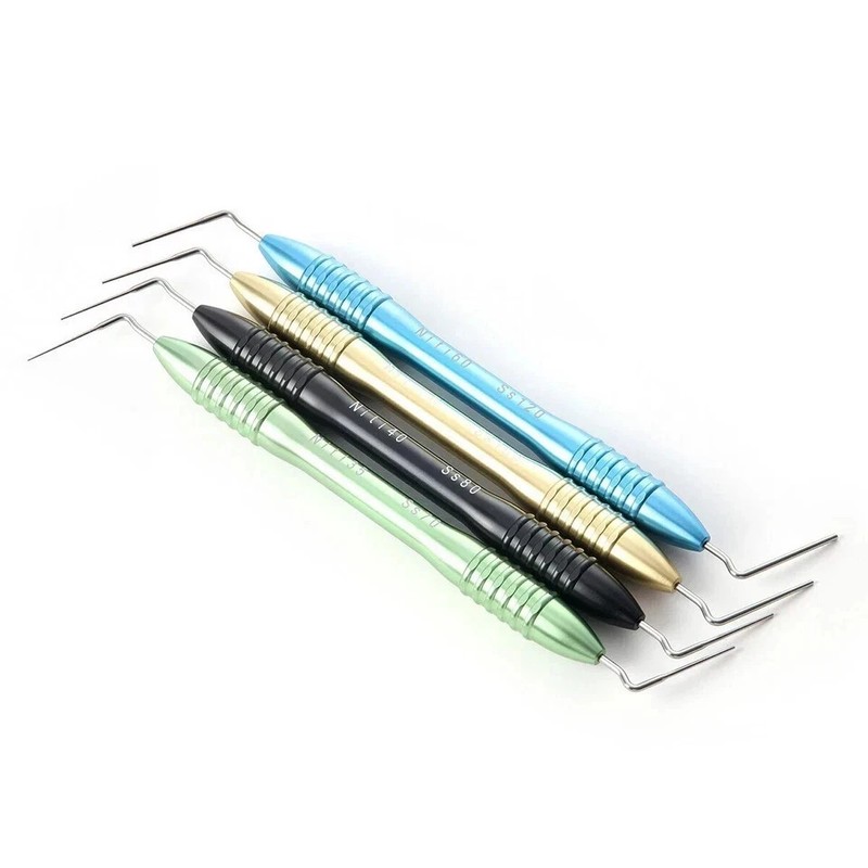 Dental Endodontic Stainless Steel NITI Gutta Percha Tips Hand Condenser Plugger gallery