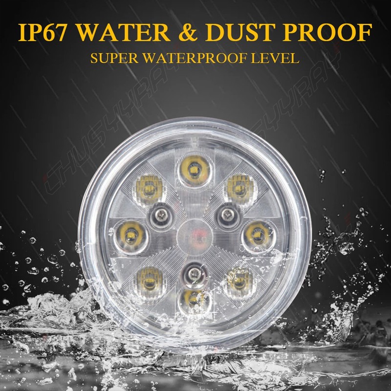 4PCS 4.5" LED Fender Work Light For John Deere 4040, 4240, 4440, 4640, 4840 USA gallery