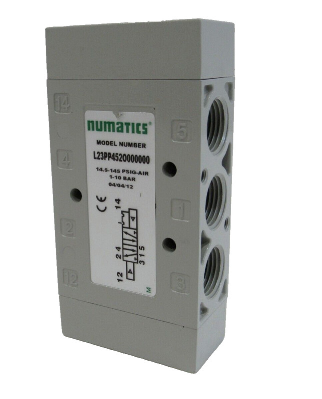 NEW NUMATICS L23PP452O000000 AIR PILOT VALVE